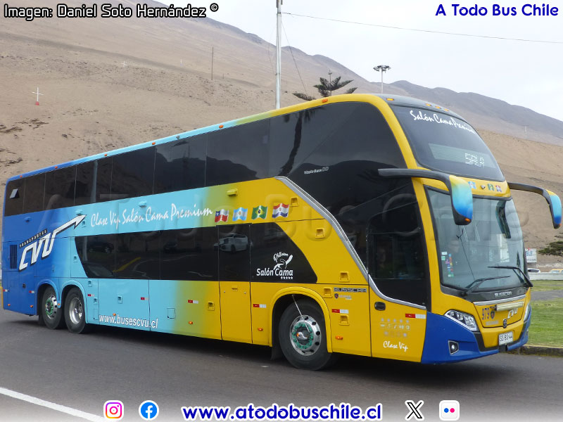 Busscar Vissta Buss DD / Scania K-440B eev5 / Transportes CVU