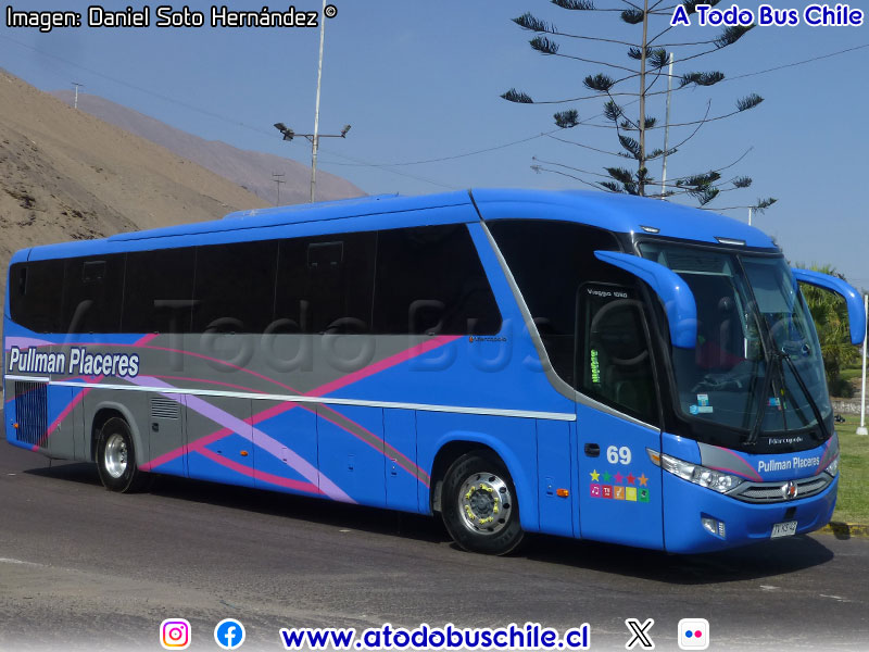 Marcopolo Viaggio 1050 / Mercedes Benz O-500RS-1945 BlueTec5 / Pullman Placeres