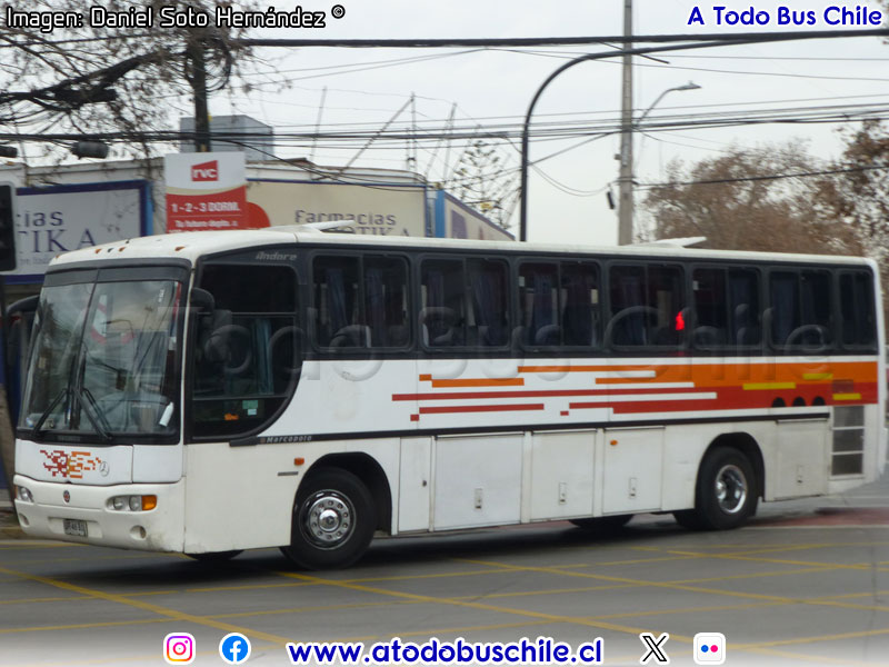 Marcopolo Andare / Mercedes Benz O-400RSE Eletrônico / Particular