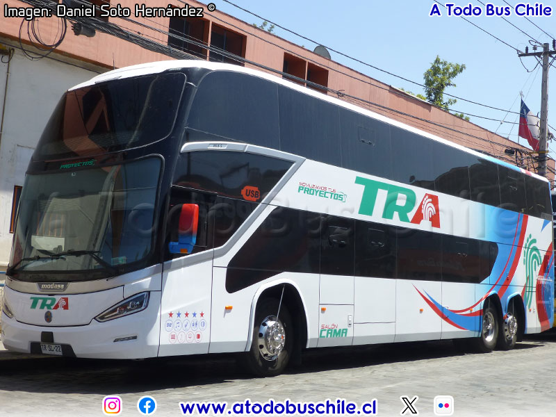Modasa Zeus 5 / Scania K-450CB eev5 / TRA - Turismo Rojas Atacama