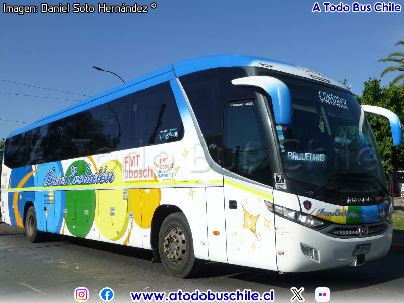 Marcopolo Viaggio G7 1050 / Scania K-360B eev5 / Buses Evolución