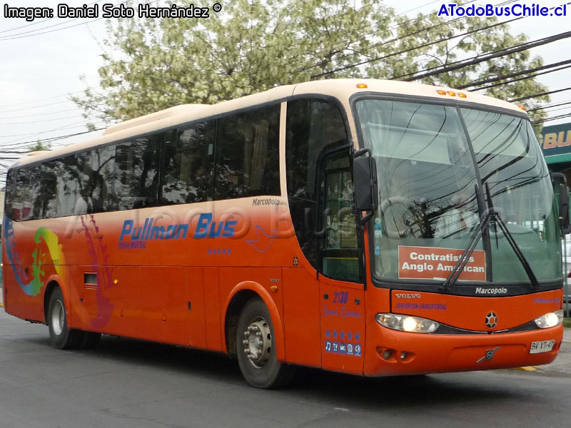 Marcopolo Viaggio G6 1050 / Volvo B-9R / Pullman Bus Industrial (Al servicio de Anglo American Los Bronces)