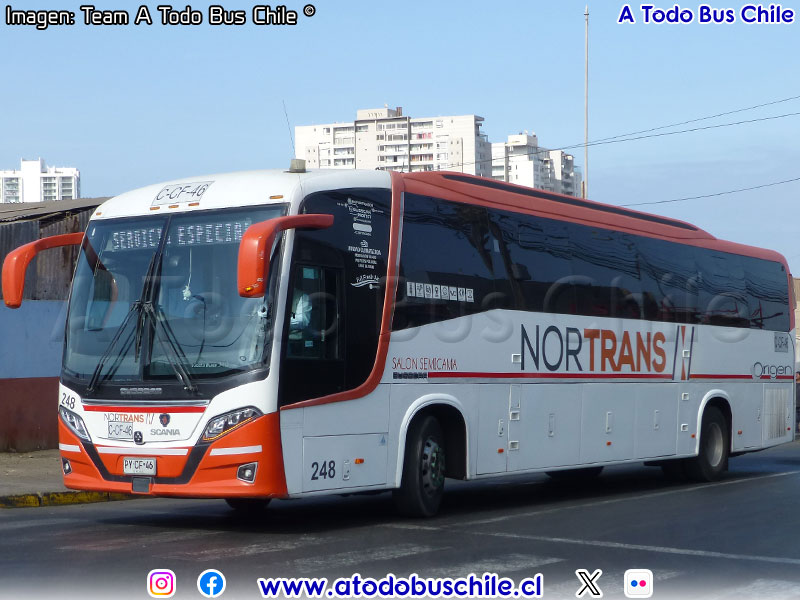 Busscar Vissta Buss 340 / Scania K-360B eev5 / Origen Nortrans