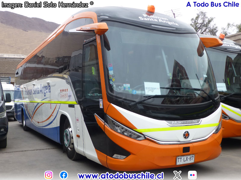 Marcopolo Paradiso G8 1050 / Mercedes Benz O-500RS-1945 BlueTec5 / Pullman Santa Ángela