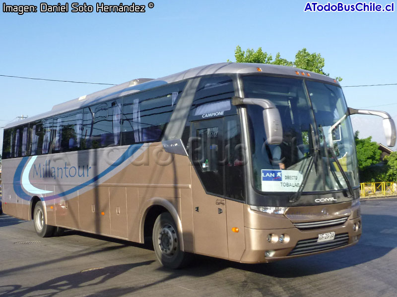 Comil Campione Vision 3.45 / Mercedes Benz OF-1722 / Millantour (Al servicio de LAN Chile S.A.)
