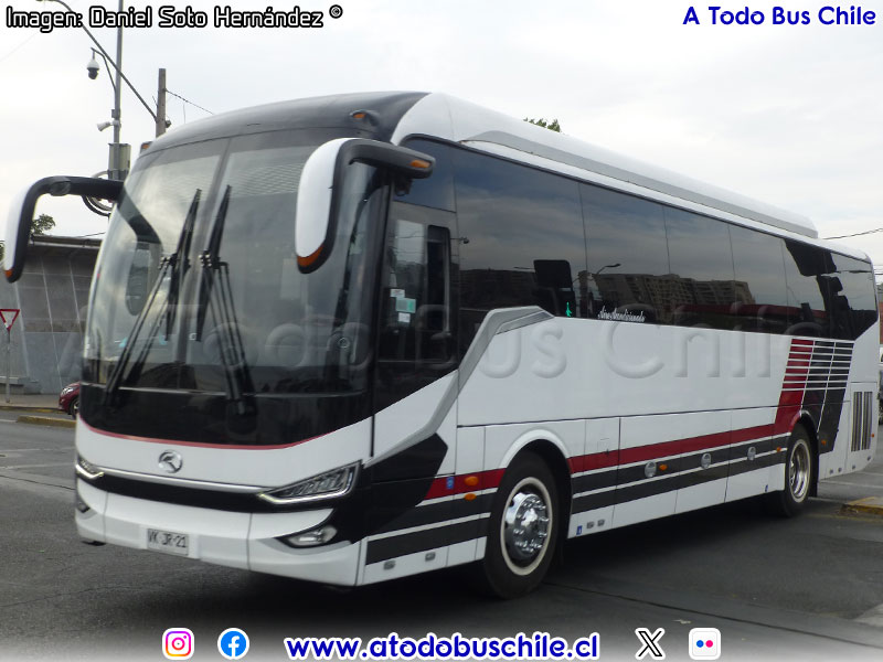 King Long XMQ6112Y Euro5 / Transportes Picand (Al servicio de Clínica Alemana S.A.)