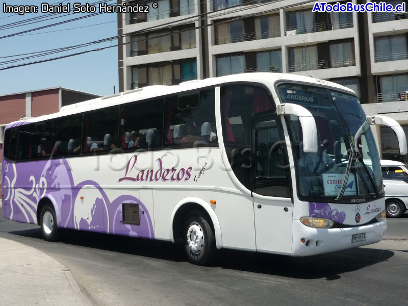 Marcopolo Viaggio G6 1050 / Mercedes Benz OH-1628L / Landeros Viajes (Al servicio de Correos de Chile)