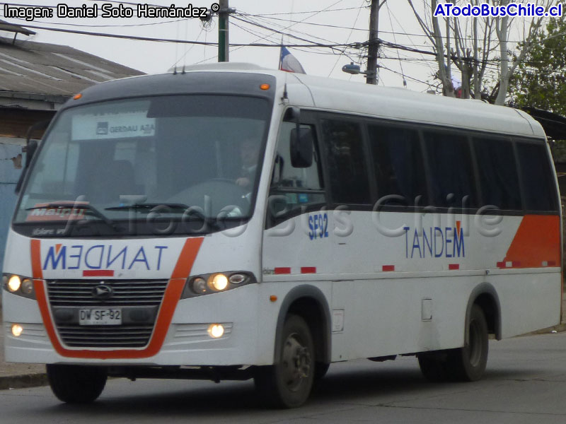 Volare W9 Urbano / Agrale MA-9.2 E-Tronic / Tandem (Al Servicio Gerdau Aza Chile S.A.)