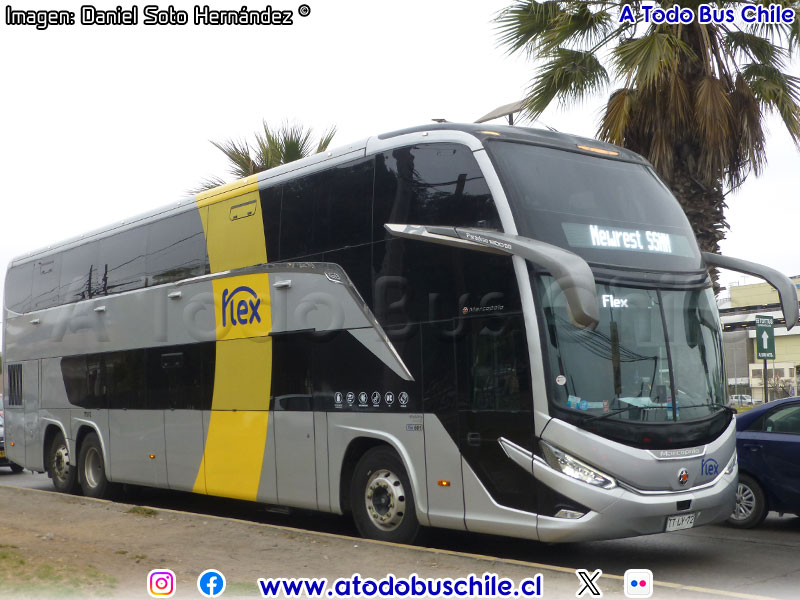 Marcopolo Paradiso G8 1800DD / Volvo B-450R Euro5 / Flex Transportes & Logística