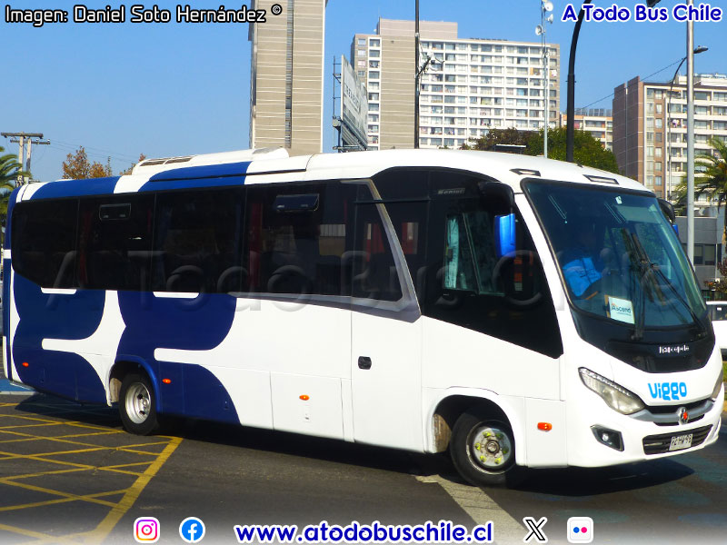 Marcopolo Senior / Mercedes Benz LO-916 BlueTec5 / Viggo S.p.A. (Al servicio de Ascend Laboratories Chile)