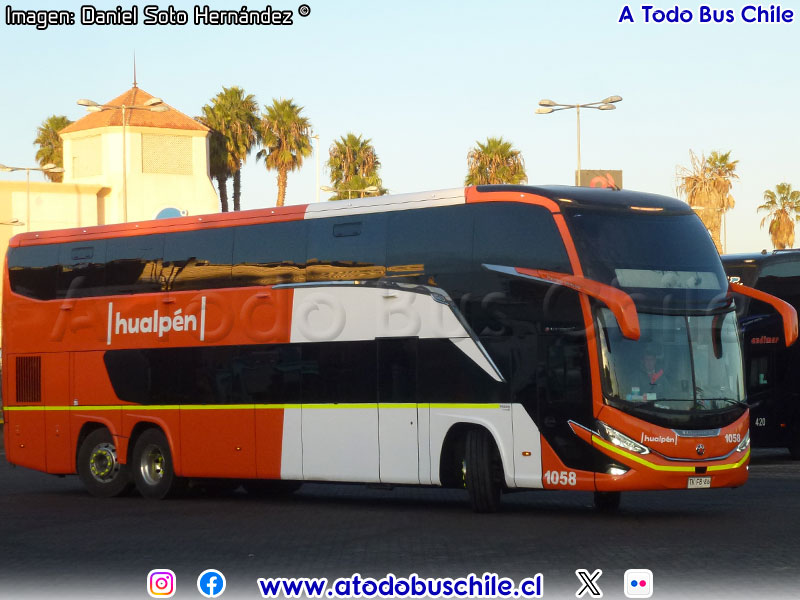 Marcopolo Paradiso G8 1800DD / Volvo B-450R Euro5 / Buses Hualpén