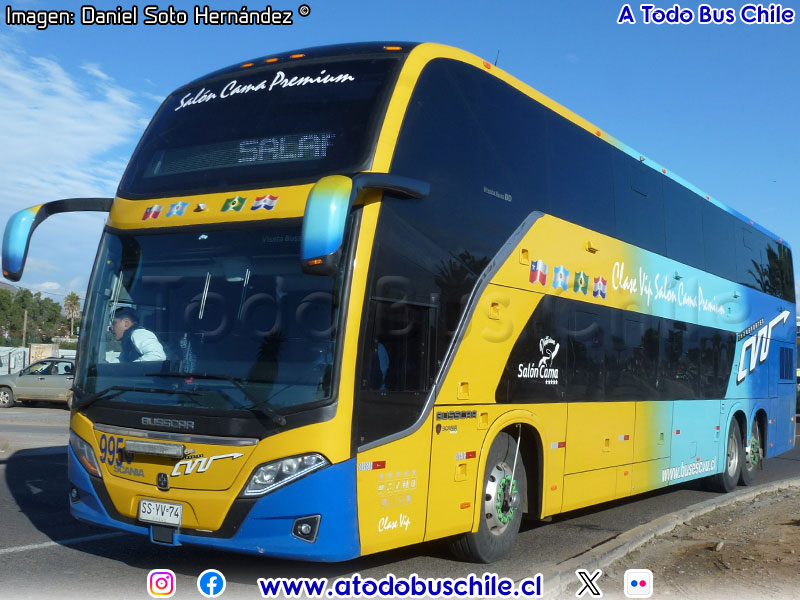 Busscar Vissta Buss DD / Scania K-440B eev5 / Transportes CVU