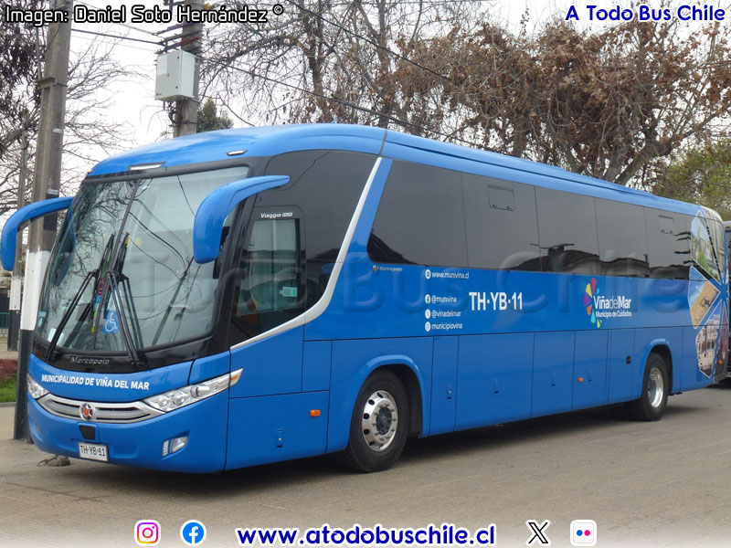 Marcopolo Viaggio 1050 / Mercedes Benz O-500RS-1936 BlueTec5 / I. M. de Viña del Mar