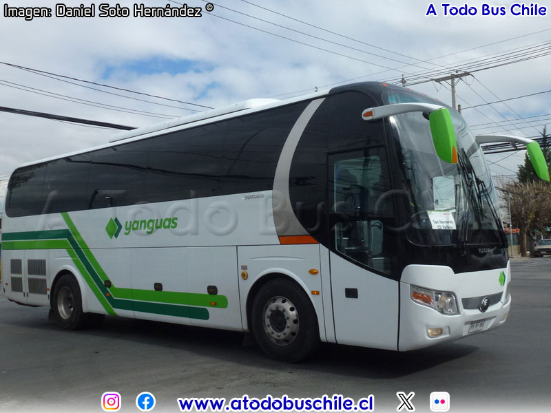 Yutong ZK6107HA Euro5 / Yanguas Industrial (Al servicio de SODIMAC S.A.)