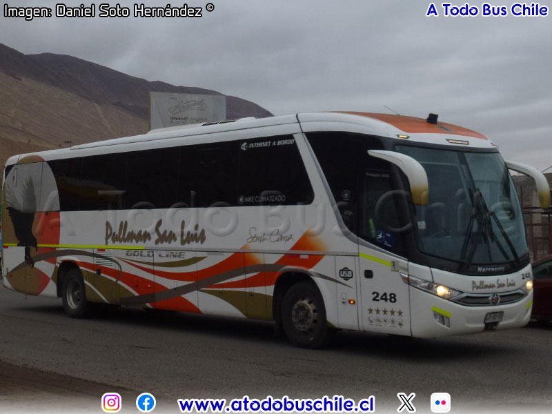 Marcopolo Viaggio G7 1050 / Mercedes Benz O-500RS-1936 BlueTec5 / Pullman San Luis