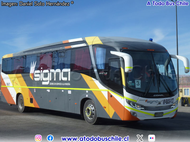 Comil Campione Invictus 1050 / Volvo B-380R Euro5 / Transportes Sigma