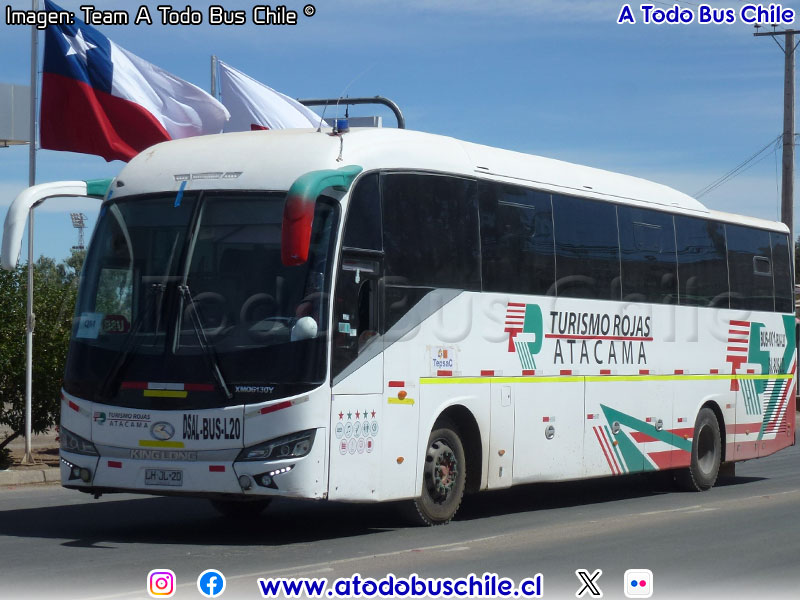 King Long XMQ6130Y Euro5 / TRA - Turismo Rojas Atacama