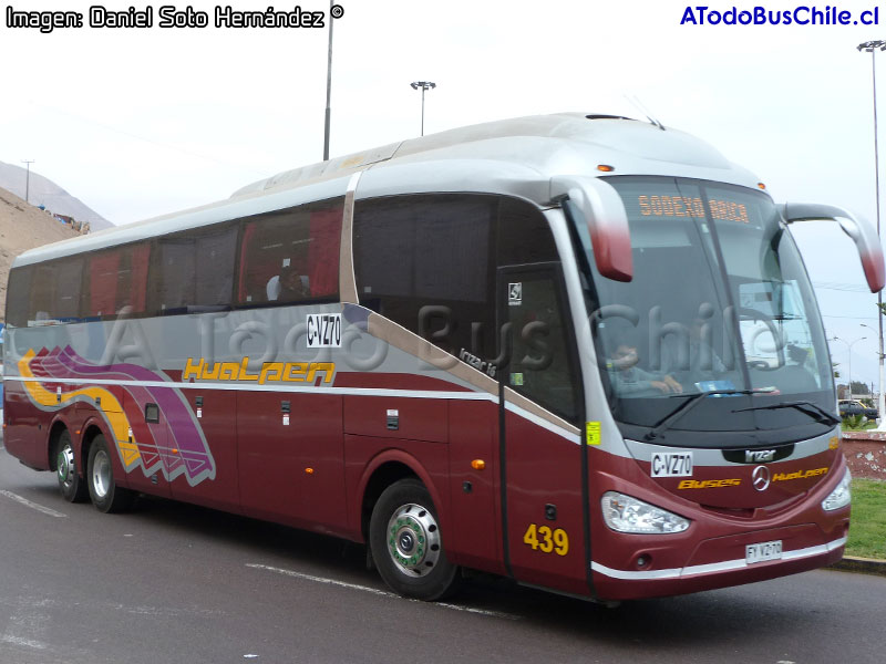 Irizar i6 3.90 / Mercedes Benz OC-500RF-2543 BlueTec5 / Buses Hualpén (Al servicio de Sodexo Chile)