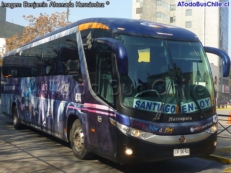 Marcopolo Paradiso G7 1050 / Mercedes Benz O-500RS-1836 / Buses Ahumada (Al servicio de Casino Enjoy Rinconada)