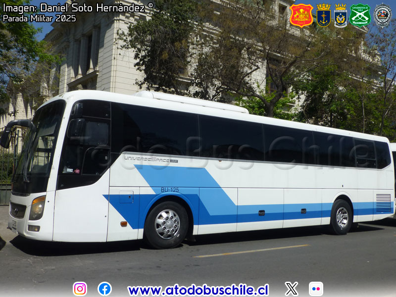 Hyundai Universe Space Luxury Euro4 / Fuerza Aérea de Chile (II Brigada Aérea)