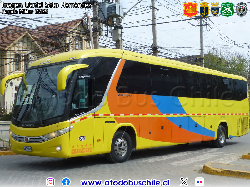 Marcopolo Viaggio G7 1050 / Mercedes Benz O-500RS-1836 BlueTec5 / Transportes Vargas