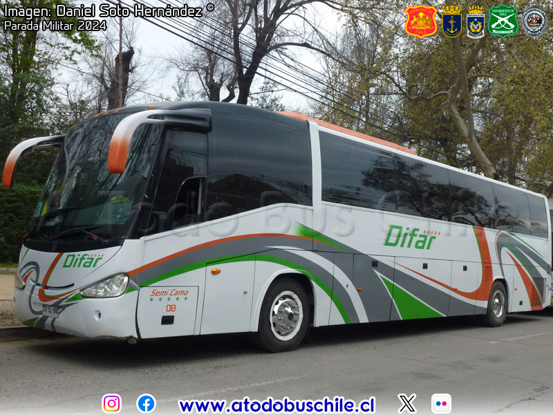 Irizar Century III 3.50 / Scania K-380B / Transportes Difar