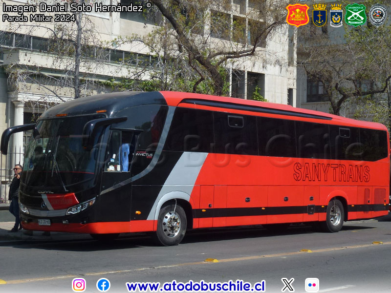 Comil Campione Invictus 1050 / Mercedes Benz O-500RS-1836 BlueTec5 / Sanytrans