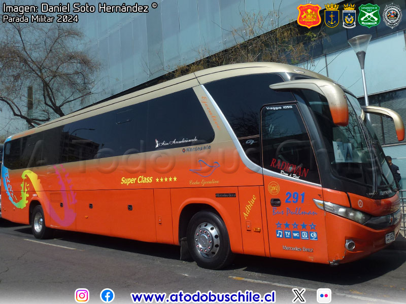 Marcopolo Viaggio G7 1050 / Mercedes Benz O-500RS-1836 BlueTec5 / Buses Radiovan
