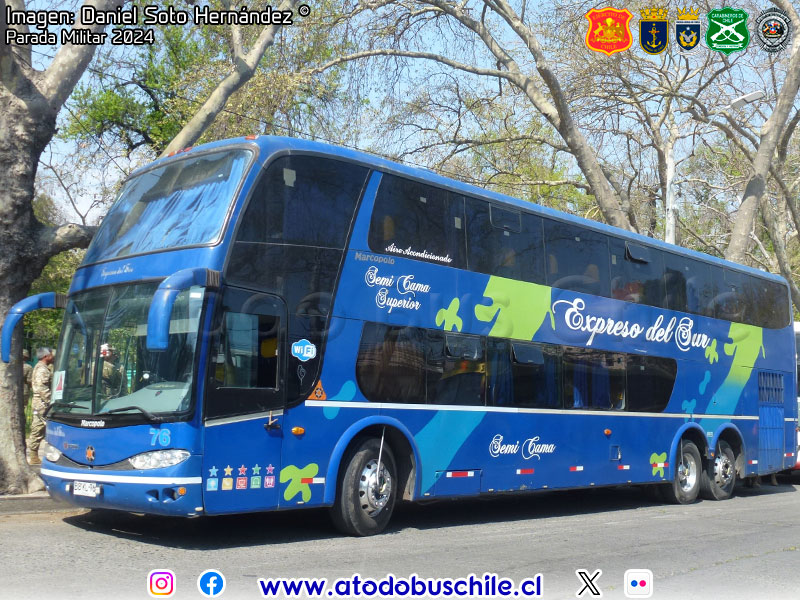 Marcopolo Paradiso G6 1800DD / Scania K-420 / Expreso del Sur