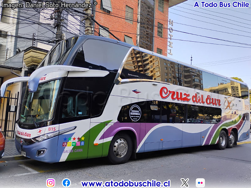 Marcopolo Paradiso 1800DD / Scania K-400B eev5 / Cruz del Sur (Viaje Especial)
