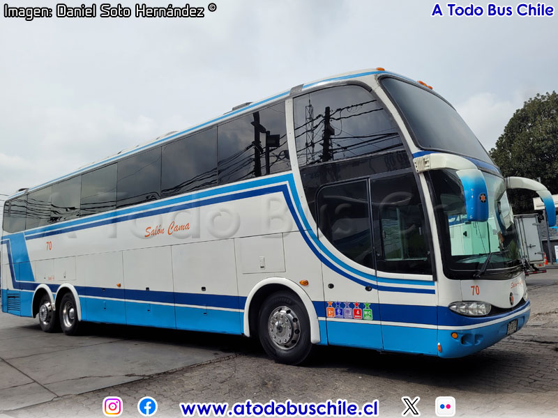 Marcopolo Paradiso G6 1550LD / Mercedes Benz O-500RSD-2036 / Transportes Bustamante