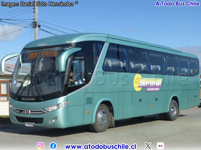 Marcopolo Viaggio G7 1050 / Mercedes Benz OF-1724 BlueTec5 / Servitur Excursiones