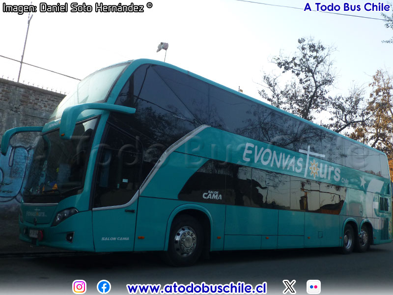 Busscar Vissta Buss DD / Scania K-400B eev5 / Evonvas Tours