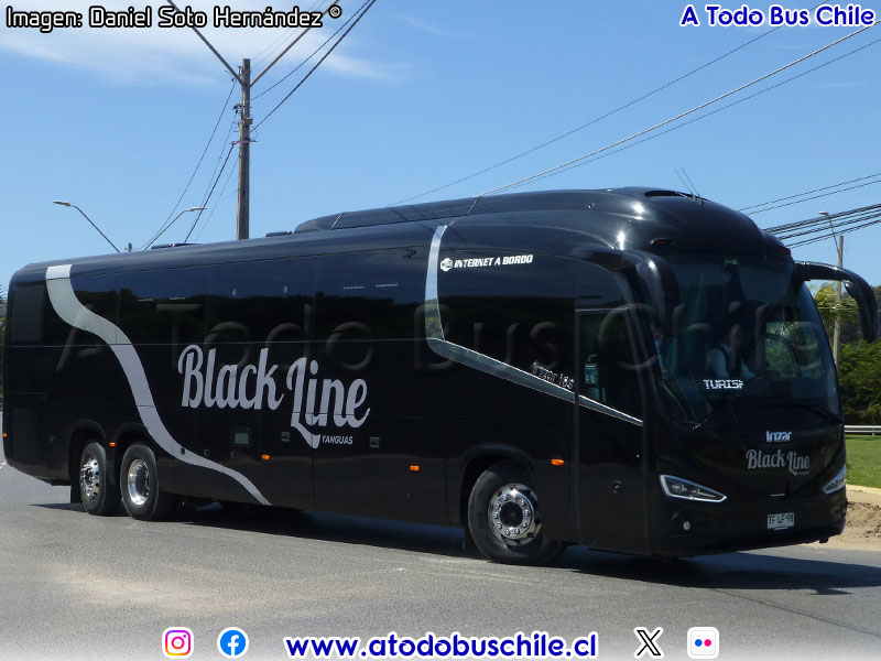 Irizar i6s 3.70 / Mercedes Benz O-500RSD-2448 BlueTec5 / Black Line Yanguas