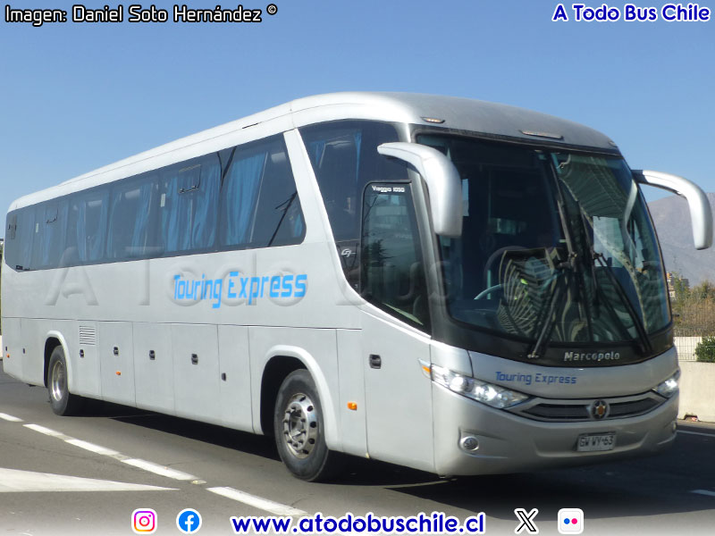 Marcopolo Viaggio G7 1050 / Volvo B-380R Euro5 / Touring Bus