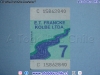 Boleto Adulto Francke Kölbe Línea N° 7 (Osorno)